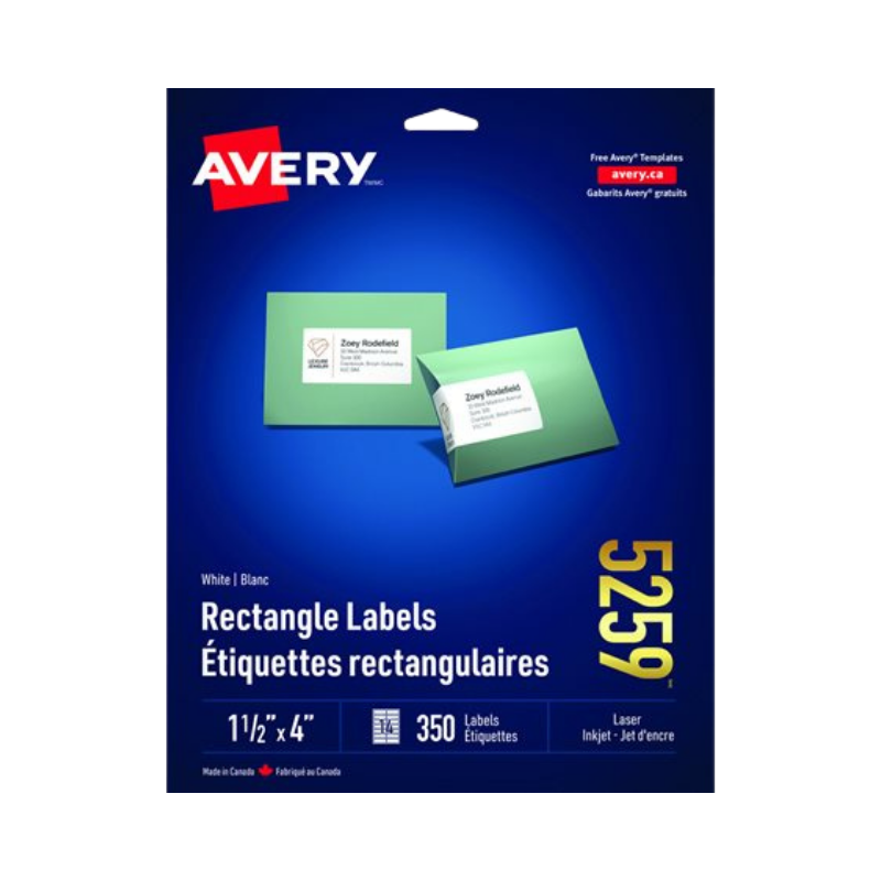 Image Address and Shipping Labels